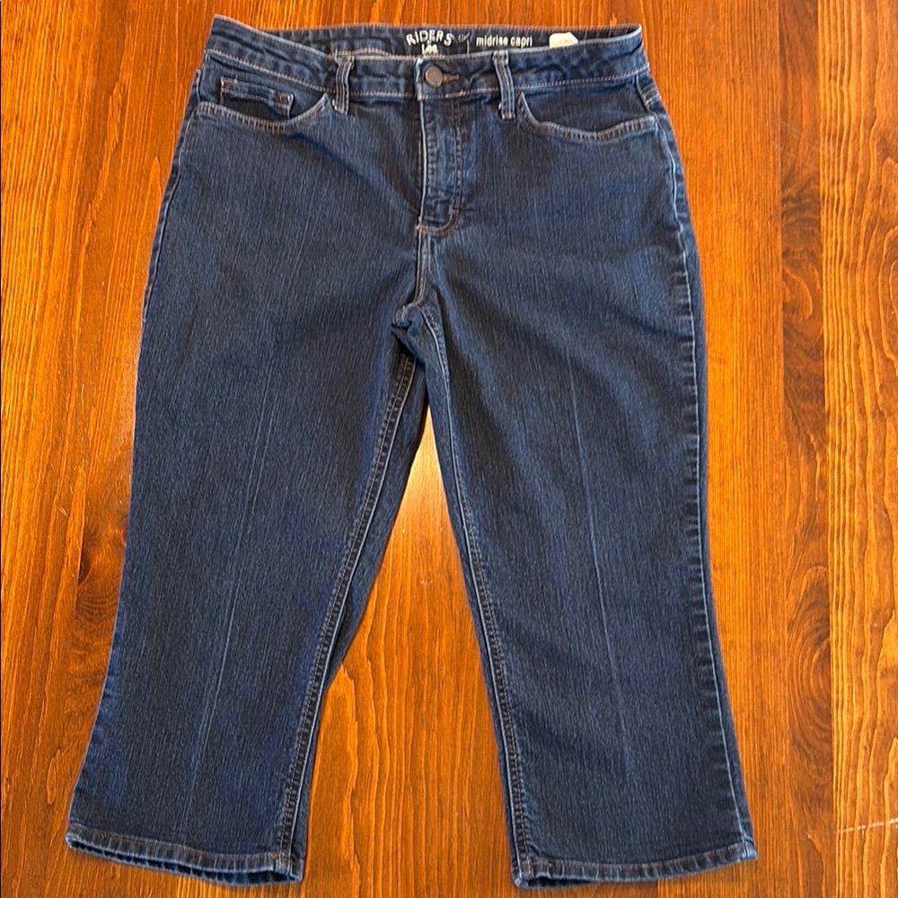 Riders by Lee Blue Ankle Cropped Jeans